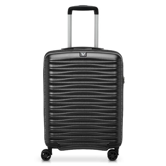 Wave - Trolley Handgepäck Carry-On 55cm, Schwarz