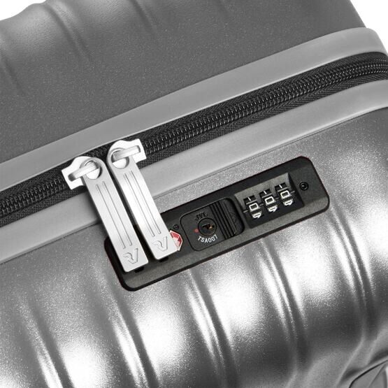 Wave - Trolley Handgepäck Carry-On 55cm, Silber