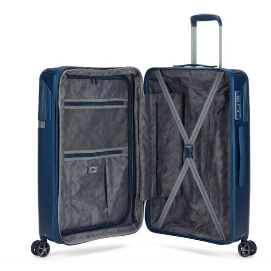 Airglam - 3er Trolley Set in Blau