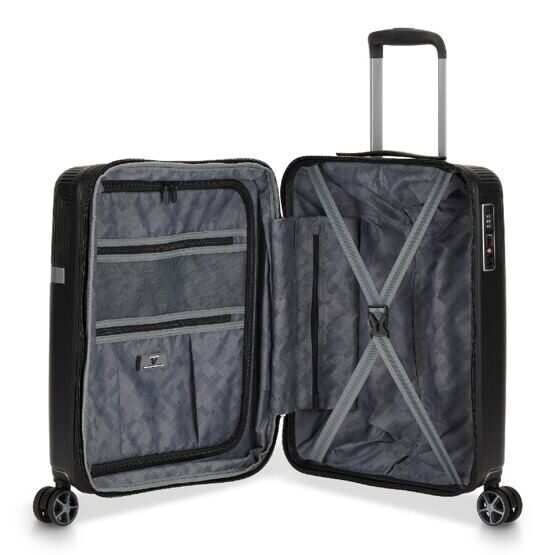 Airglam - Trolley Carry-On, Schwarz