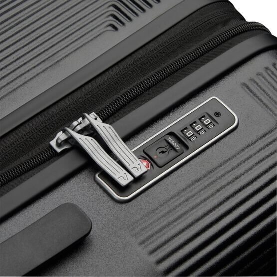 Airglam - Trolley Carry-On, Schwarz