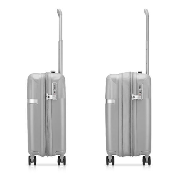 Airglam - Trolley Carry-On, Grau