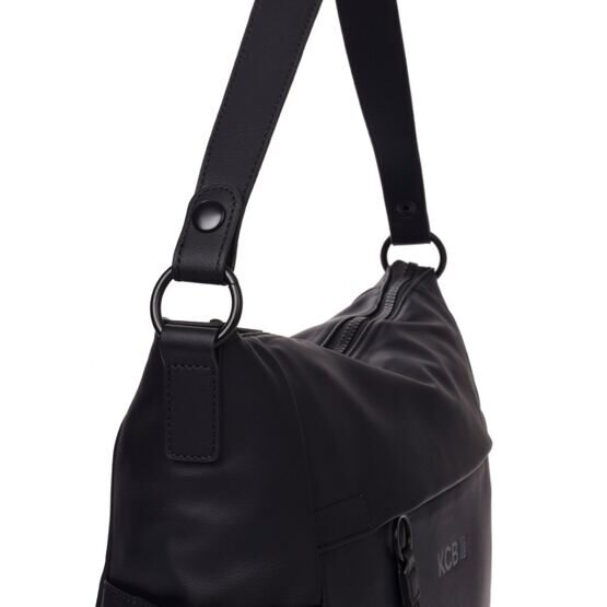 Schultertasche Loop, Schwarz