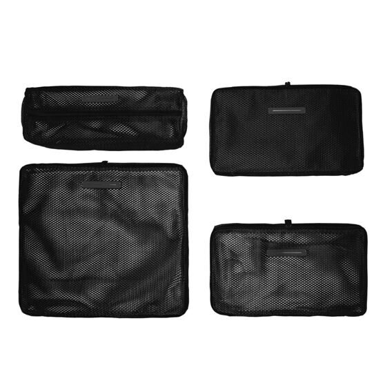 Packing Cubes 4er Set, All Black