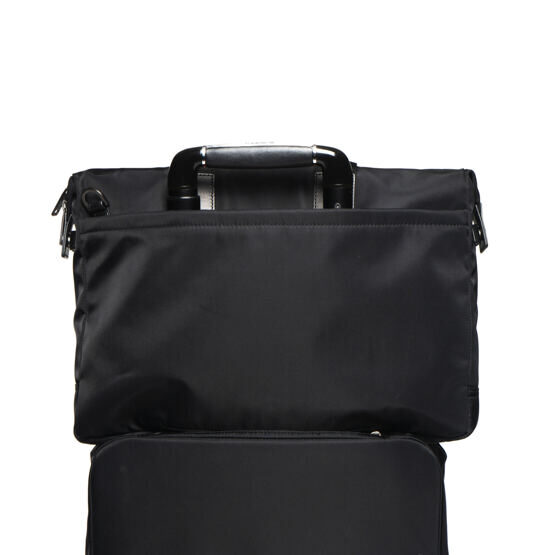 Fulham Tournay Aktentasche 15&quot; black/gunmetal