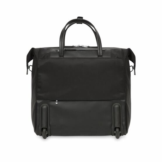 Mayfair Sedley Trolley-Tasche 15&quot; in Schwarz/Silber