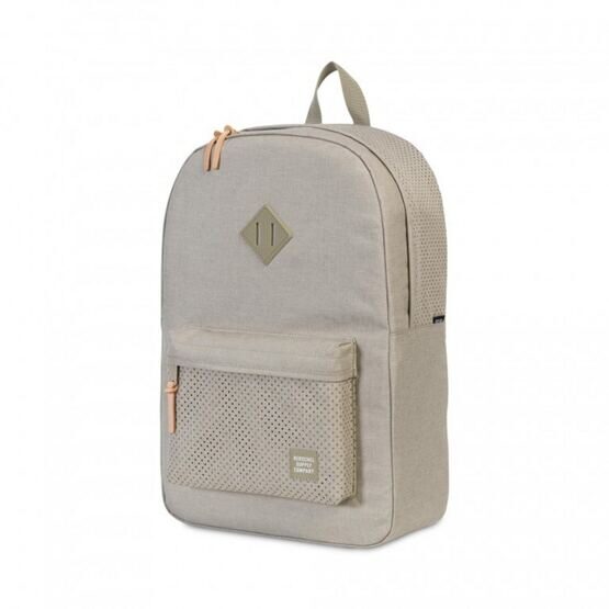 Heritage - Rucksack in Light Khaki Crosshatch / Beige