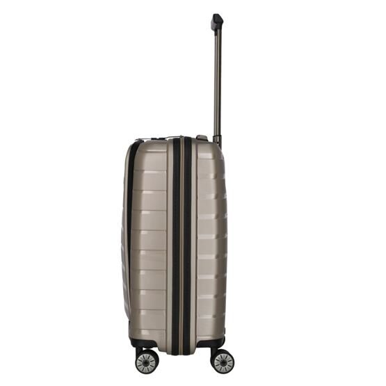 Air Base - 4-Rad Trolley S+ mit Vordertasche, Champagner