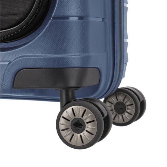 Mooby - Handgepäcktrolley mit Vordertasche, Marineblau