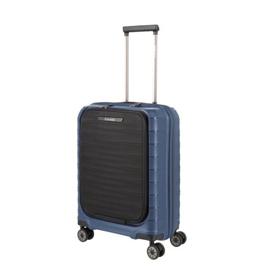 Mooby - Handgepäcktrolley mit Vordertasche, Marineblau