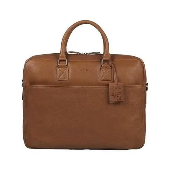 Antique Avery - Laptoptasche 17&quot; in Cognac