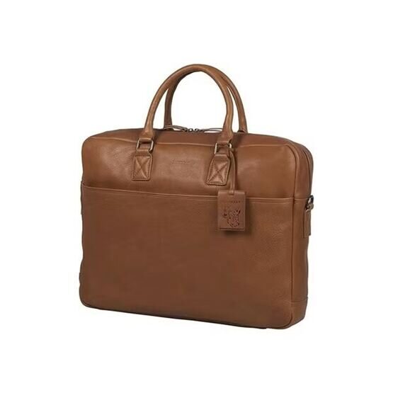 Antique Avery - Laptoptasche 17&quot; in Cognac