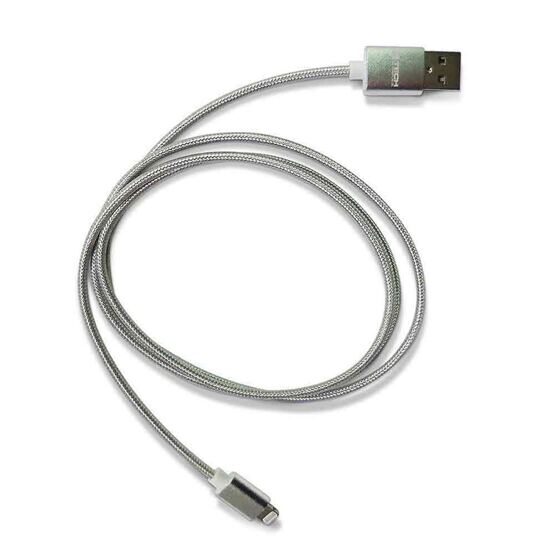 Lightning Sync &amp; Charge Cable in Silber