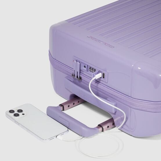 PQ-Light - Handgepäcktrolley in Violett