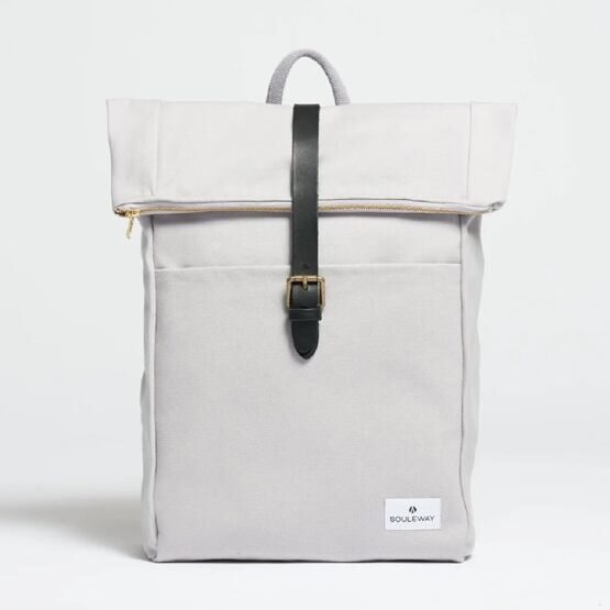 Foldtop Rucksack, Dust Grey