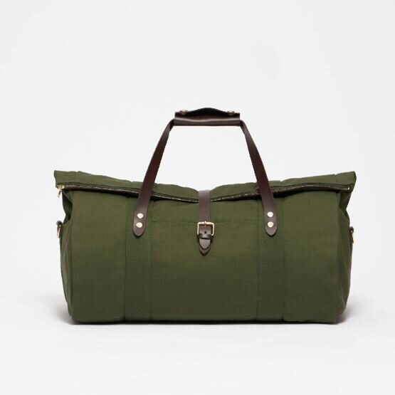 Foldtop Weekender, Dark Olive