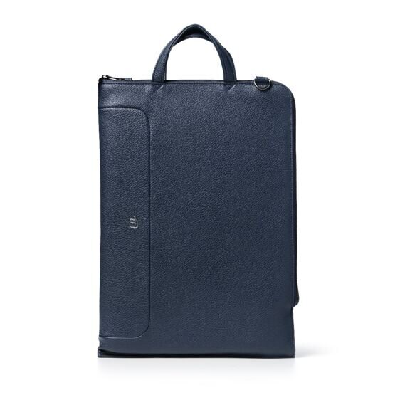 Gate Trended - Laptoptasche 17&quot; aus Kunstleder in Blau