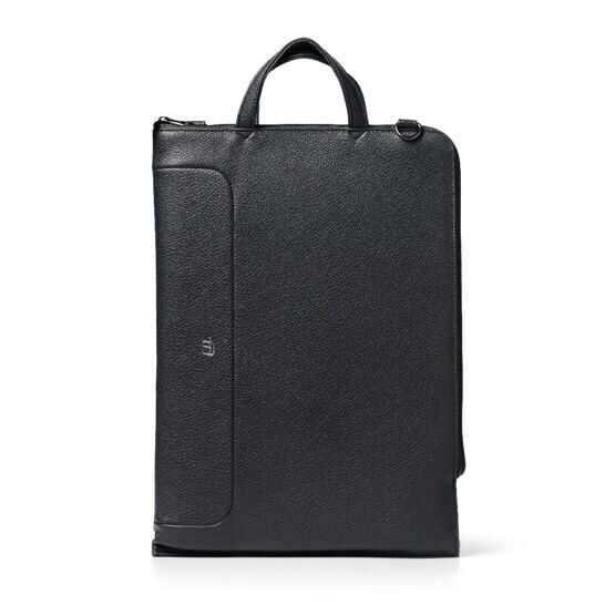 Gate Trended - Laptoptasche 17&quot; aus Kunstleder in Schwarz