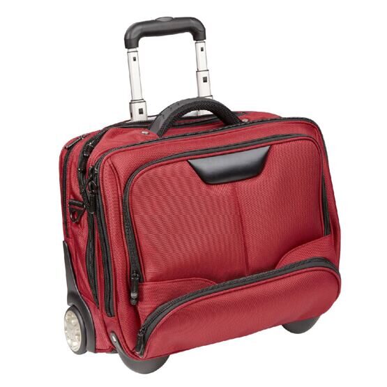 Business Trolley 44cm aus Nylon in Rot