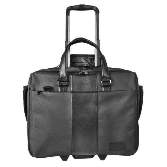 Business Trolley &quot;Office Case&quot; aus Canvas in Schwarz