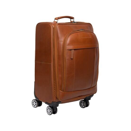 Key Largo - Trolley-Koffer Leder, Cognac