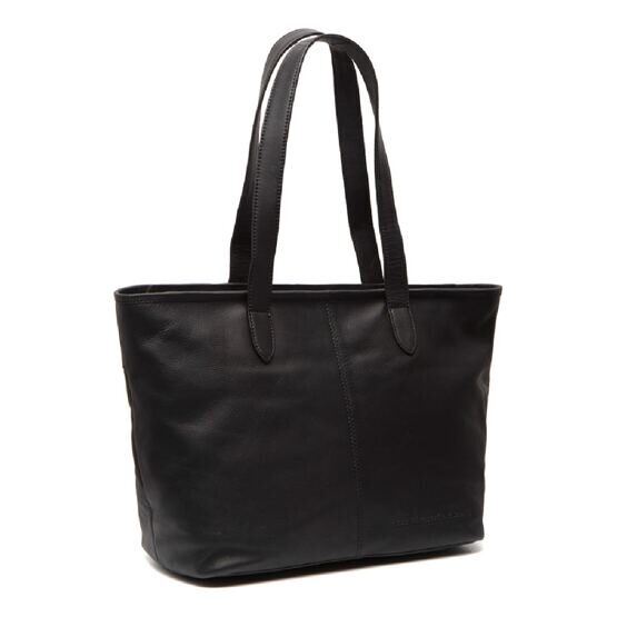 Monza - Shopper 14&quot; Leder, Schwarz