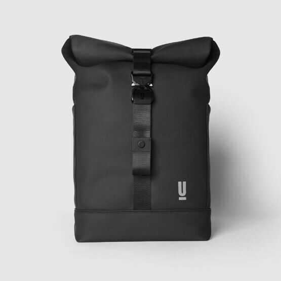 ROLLTOP - Laptoprucksack in Schwarz