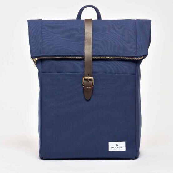 Foldtop Rucksack L, Navy Blue