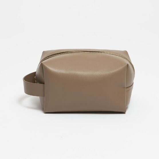 Classic Washbag S - Oleatex Edition, Mocha Brown