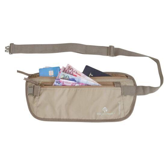 RFID Blocker Money Belt DLX, Beige