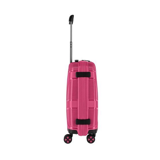 IP1 - 4-Rad Trolley S mit USB Port, Flora Pink