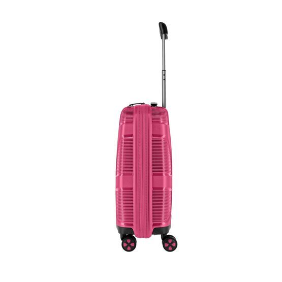 IP1 - 4-Rad Trolley S mit USB Port, Flora Pink