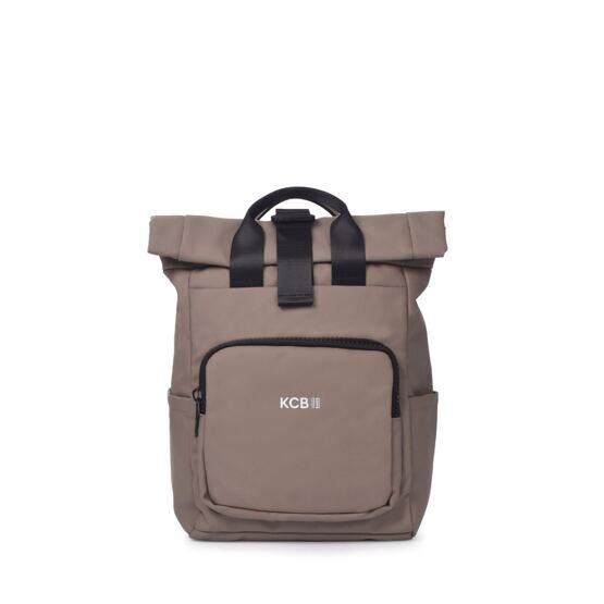 Mittelgrosser Anti-Diebstahl Rucksack Cube, Taupe