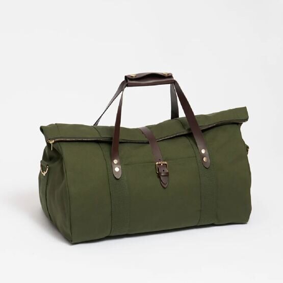 Foldtop Weekender, Dark Olive