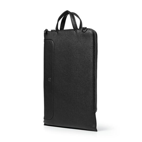 Gate Trended - Laptoptasche 17&quot; aus Kunstleder in Schwarz