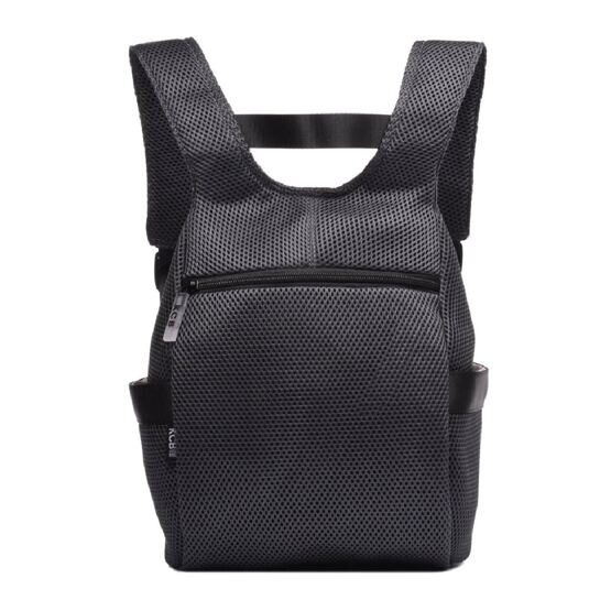 Mittelgrosser Anti-Diebstahl Rucksack 3D, Dunkelgrau