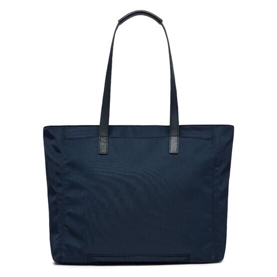 Mayfair Grosvenor Place Tote Bag L 15&quot; in Blau/Silber