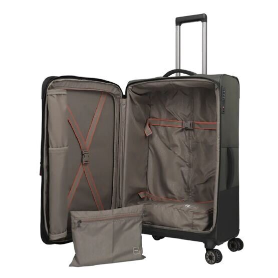 Crosslite 4-Rad Trolley L in Oliv