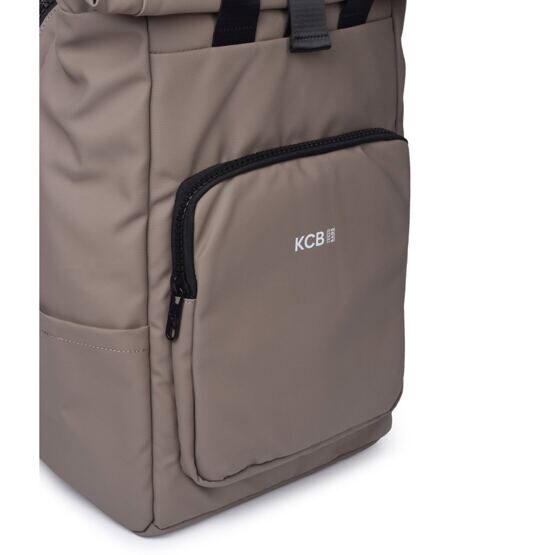 Grosser Anti-Diebstahl Rucksack Cube, Taupe