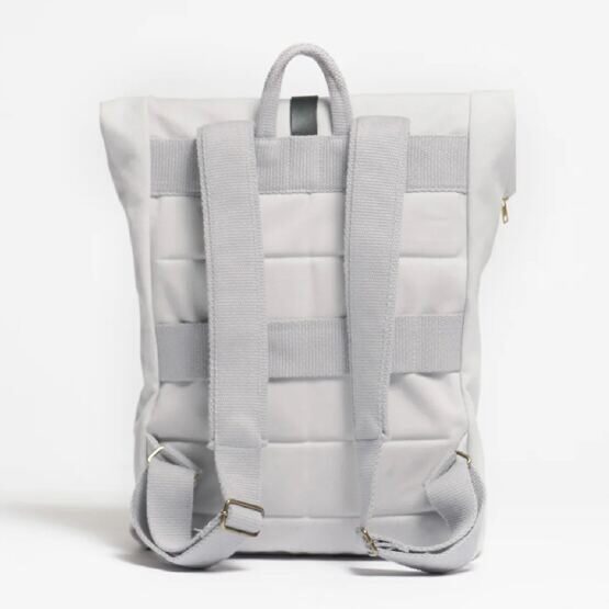 Foldtop Rucksack, Dust Grey