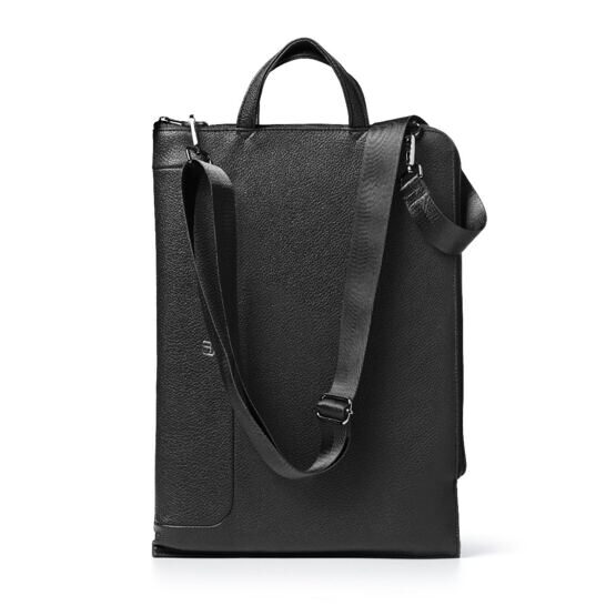 Gate Trended - Laptoptasche 17&quot; aus Kunstleder in Schwarz