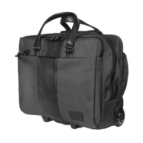 Business Trolley &quot;Office Case&quot; aus Canvas in Schwarz