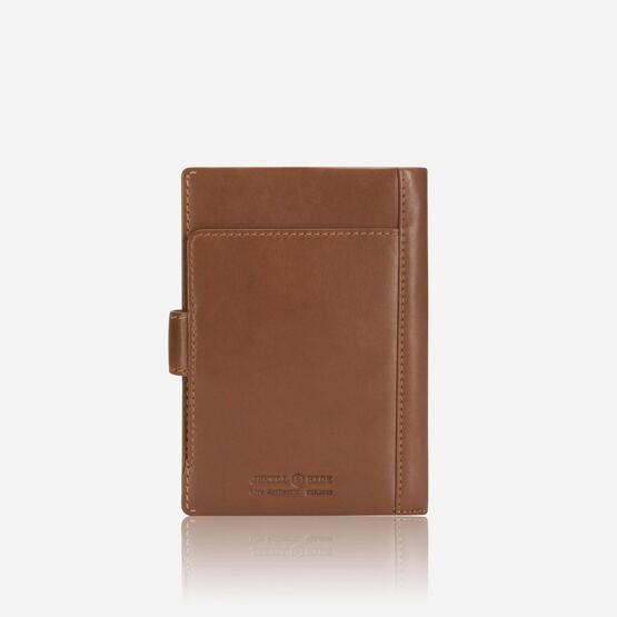 Leather Passport Wallet in Tan