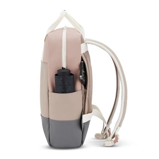 Hailey - Rucksack, Beige-Rosa