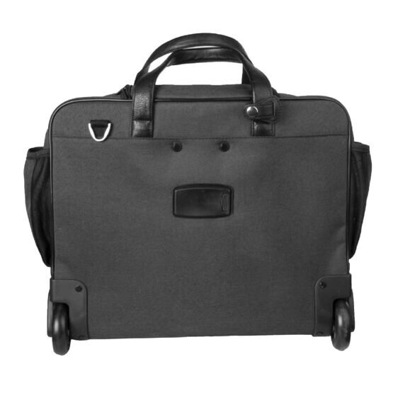 Business Trolley &quot;Office Case&quot; aus Canvas in Schwarz