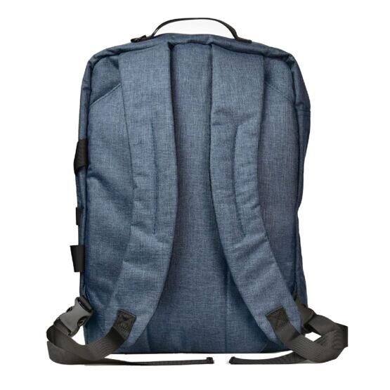 Laptop Rucksack 17&quot; aus Canvas in Blau