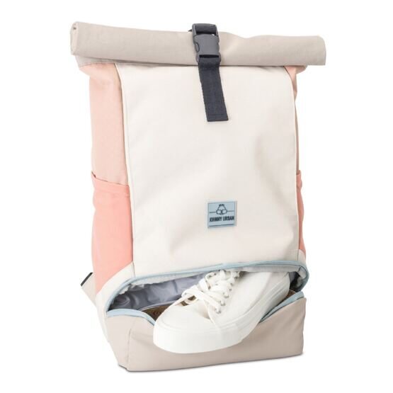 Allen - Rolltop Rucksack M, Sand Rosa