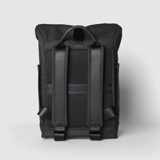 ROLLTOP - Laptoprucksack in Schwarz