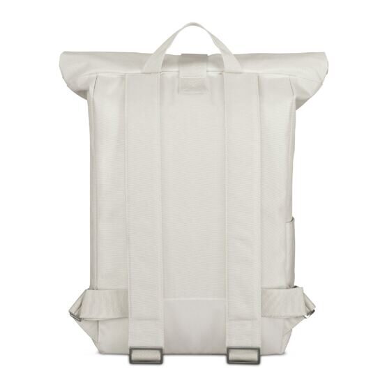 Robin - Rolltop Rucksack M, Creme Weiss