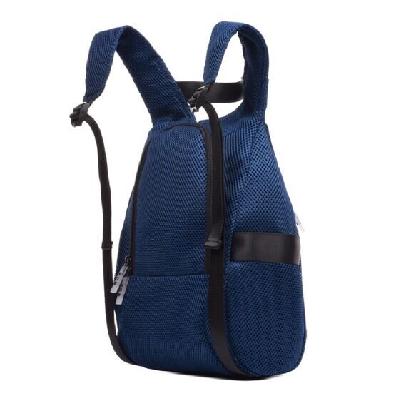 Mittelgrosser Anti-Diebstahl Rucksack 3D, Blau